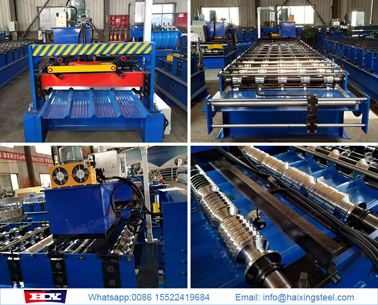 840trapezoidal roof machine details