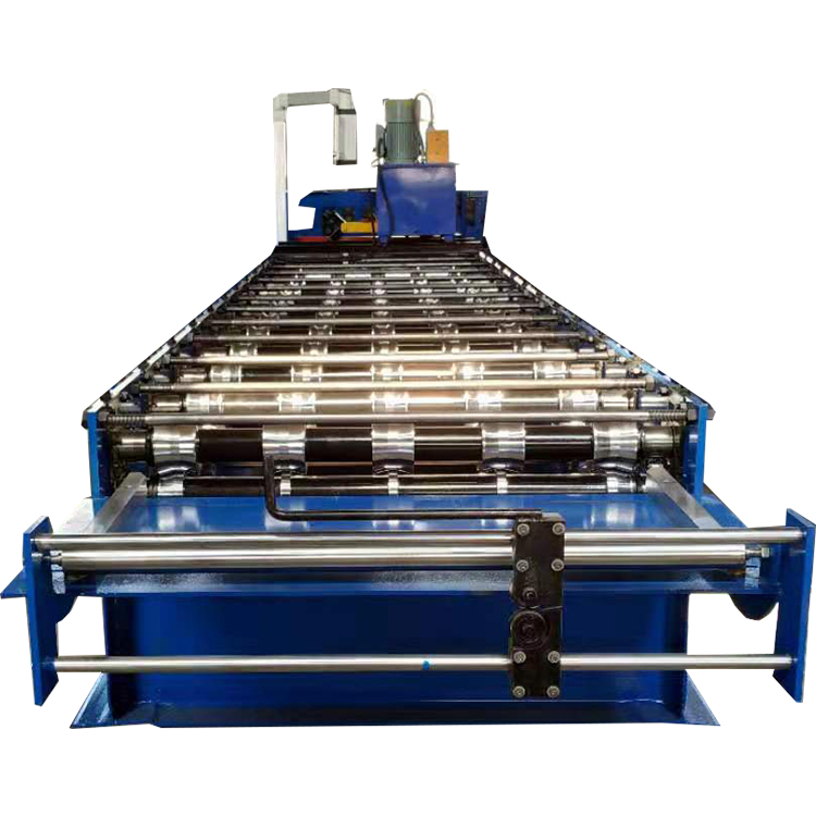 single layer roofing sheet roll forming machine3