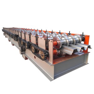 factory customized Rockwool Foam Sandwich Panel Forming Machine - Automatic Metal Floor Deck Roll Forming Machine – Haixing Industrial