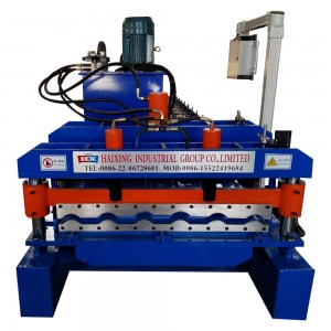 Colorful Glazed Tile Roofing Sheet Roll Forming Machine