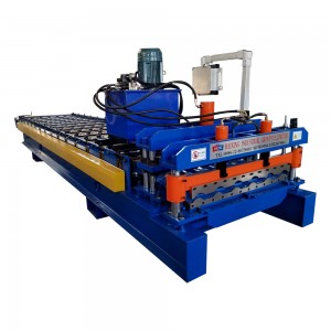 1000 glazed roof sheet roll forming machine