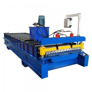 Good Wholesale Vendors China Steel Coloured Sheet Roof Tile Corrugated Panel Roll Forming Machine