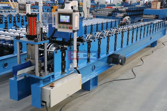 Haixing gutter production machine for metal rainwater drainage channel manufacturing