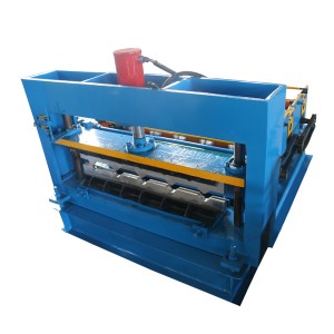 Super Lowest Price Building Material Color Coated Steel Curving Roof Ridge Cap Panel Forming Machine