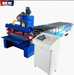 762 Hot Sale aluminium wall sheet used metal roof panel roll forming machine