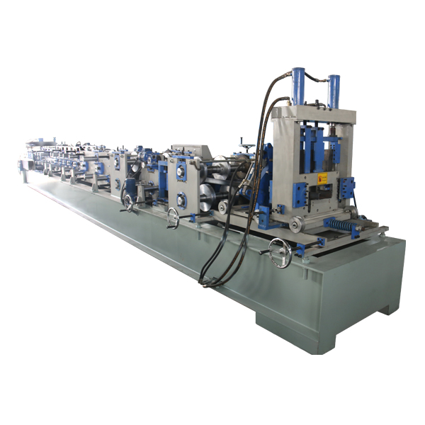 Special Design for Roof Ridge Cap Steel Roll Forming Machine - Automatic CZ interchange purlin machine – Haixing Industrial