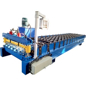 Top Suppliers Speed Reliable Process Automatic Roof Sheet Making Roll Forming Machine Production Line