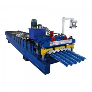 Glazed roof coil machine wall panel roll forming line