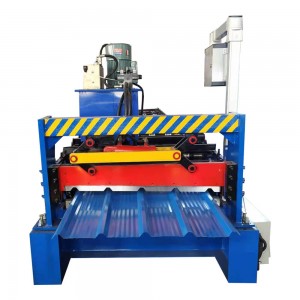Steel Trapezoidal Sheet Roll Forming Machine