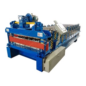China OEM Metal Roofing Galvanized Aluminum Corrugated Steel Sheet Making Machine Colored Steel Wall Roof Panel Cold Roll Forming Machine