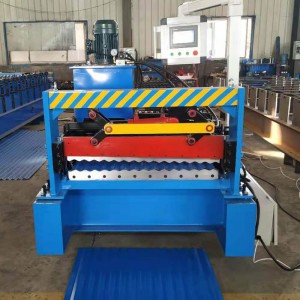 Color Steel Coated Roof And Wall Sheet Forming Machine