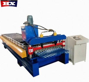 762 Corrugated Roof Metal Sheet Roll Forming Machine