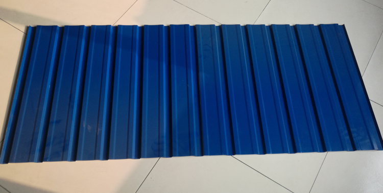 aluminized trapezoidal roof plate1