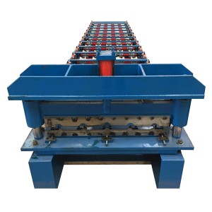 High definition Precision Plc Control Metal Roof Ridge Cap Roof Panel Roll Forming Machine