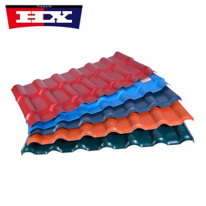 Competitive Price for Long Life Building Materials Asa Plastic Pvc Roof Tile/new Technology Construction Material/synthetic Resin Roof