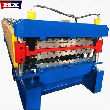 Double layer galvanized roofing sheet roll forming machine China Featured Image