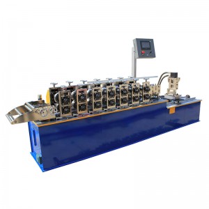 steel tracks light keel hat section roll forming machine