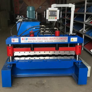 T sharp aluminum roof making machine
