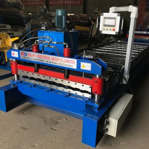 T sharp aluminum roof making machine