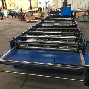 2019 Latest Design Popular Galvanized Steel Trapezoidal Metal Roofing Sheet Roll Forming Machine Design