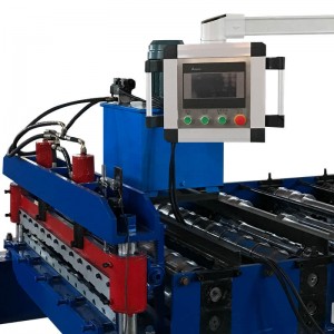 color steel trapezoidal roof panel machine