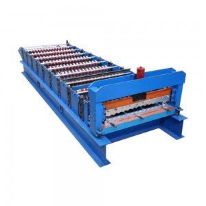 Corrugated iron automatic roof roll forming machine