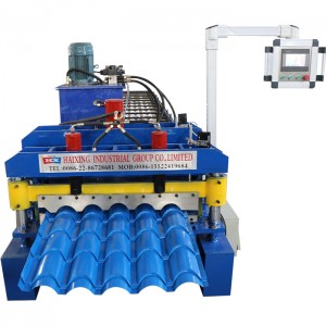 Steel Glazed Roof Roll Forming Machine