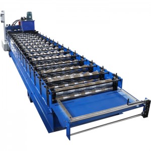 Steel Glazed Roof Roll Forming Machine
