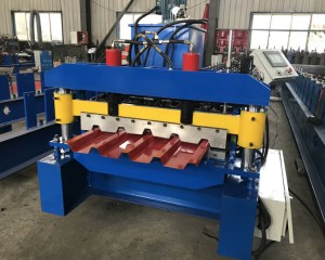 Hydraulic Press Steel Roof Tile Making Machine