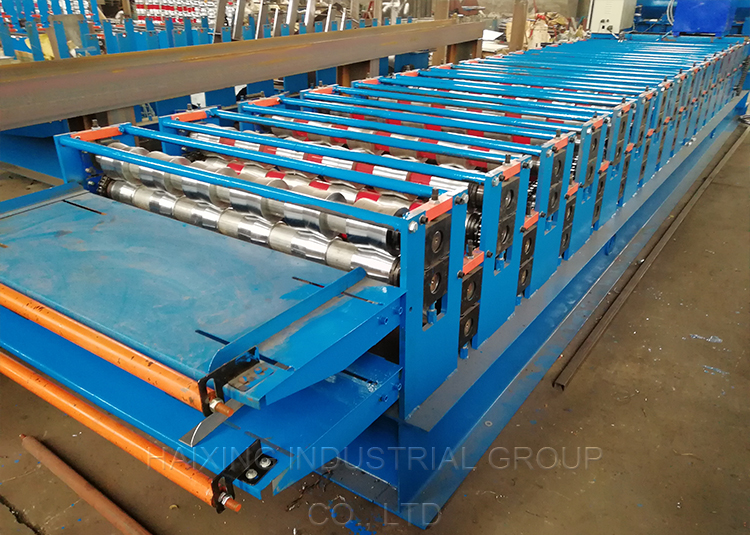 Multi-wave glass tile machine