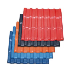 synthetic resin roof tile