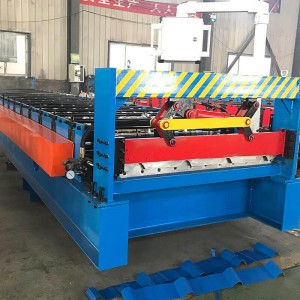 Steel Roof Tiles R Panel Cold Roll Forming Machine