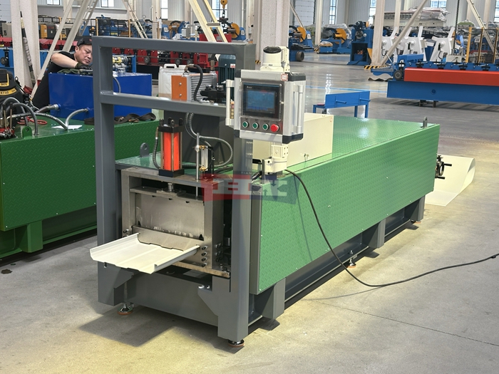 Haixing KR18 seam panel machine for aluminum magnesium manganese standing seam roofing