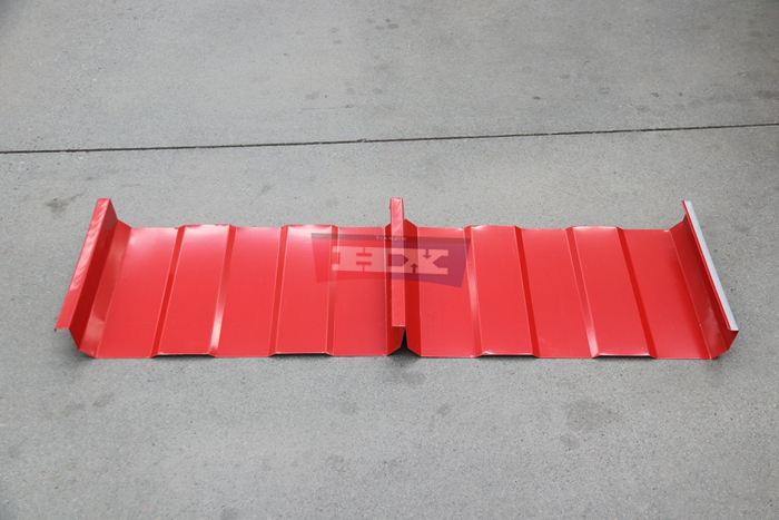 Haixing KR18 aluminum standing seam roofing machine for industrial and commercial roof panels