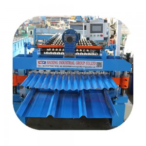 color steel roofing sheet machine