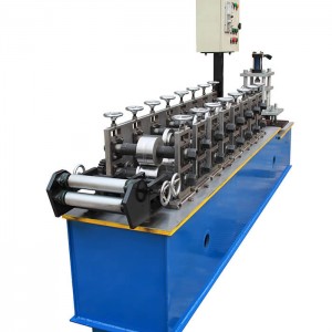 Auto Cross T Section Steel Grid Panel Roll Forming Machine