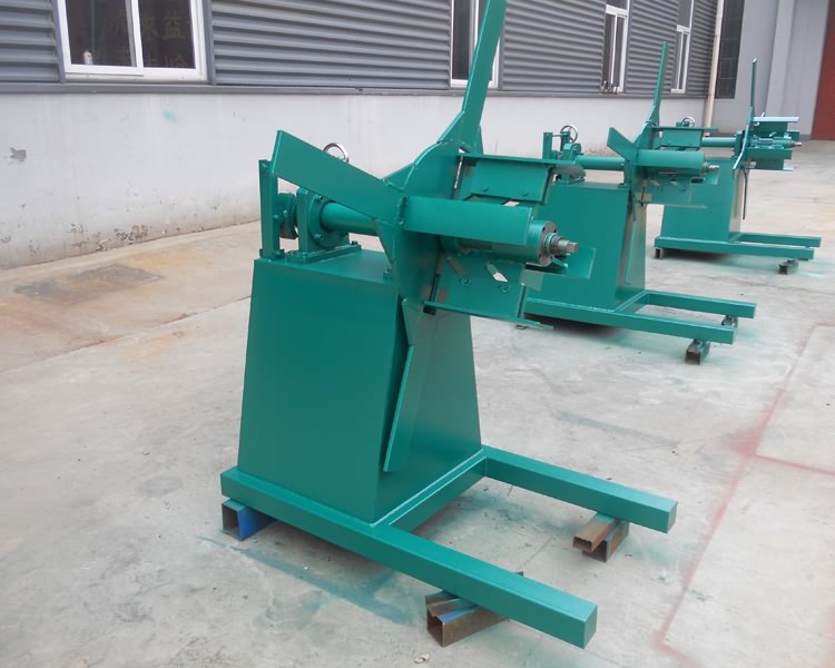 5 Ton Hydraulic Galvanized Steel Coil Decoiler21