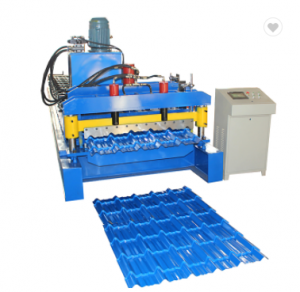 2019 Canton Fair hot sale model Glazed Tile Roll Forming Machine