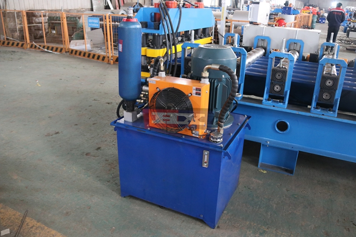 Haixing automatic metal roof tile production line for glazed roofing sheets