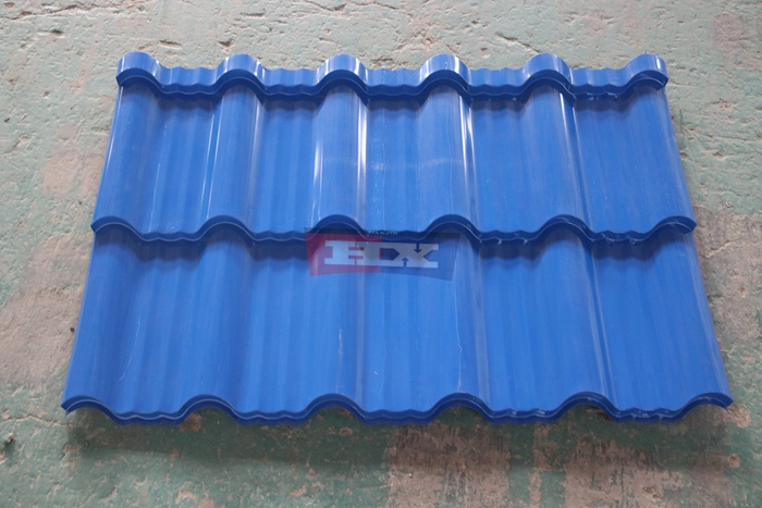 Haixing steel roof tile making machine for customized roofing profiles