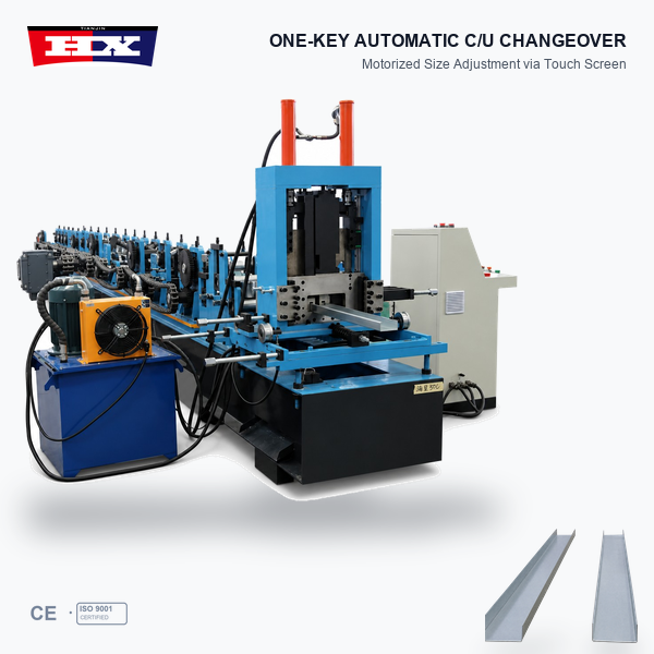 Fully Automatic C/Z Purlin Making Machine Featured Image