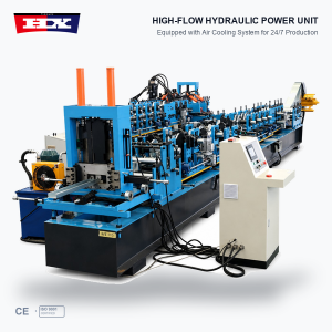 Automatic C/U Steel Purlin Forming Machine