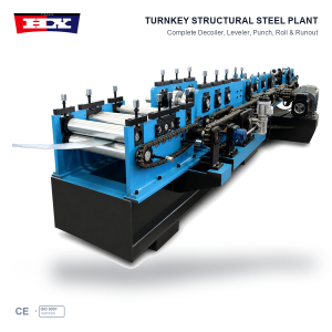 Fully Automatic C/Z Purlin Roll Forming Machine