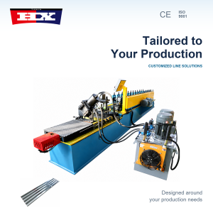 steel stud manufacturing machine