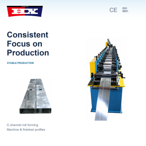 steel framing roll forming machine