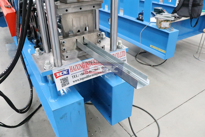Haixing custom C purlin roll forming production system for structural steel sections
