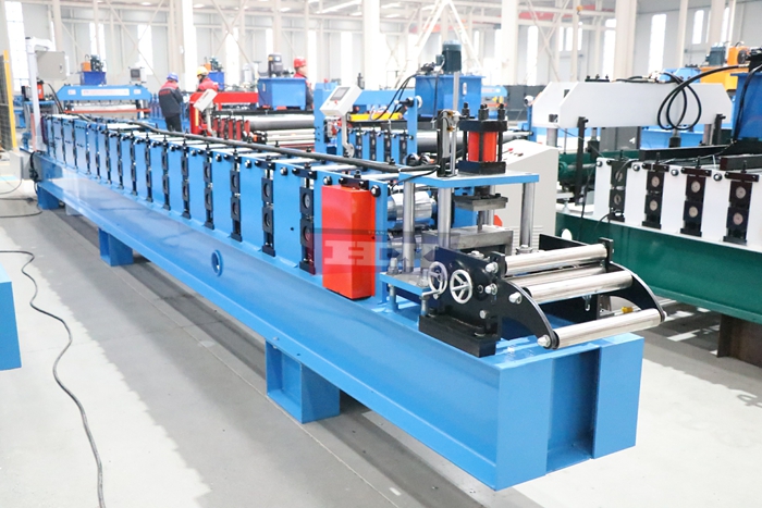 Haixing custom steel C purlin machine for warehouses and prefabricated buildings