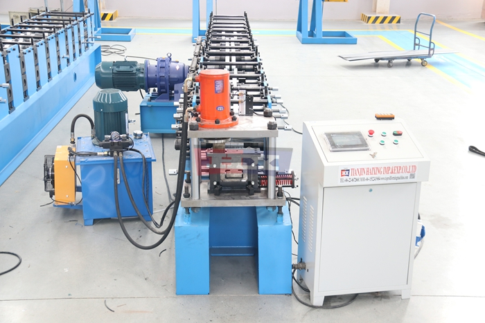 Haixing C purlin manufacturing machine for cold formed structural steel sections
