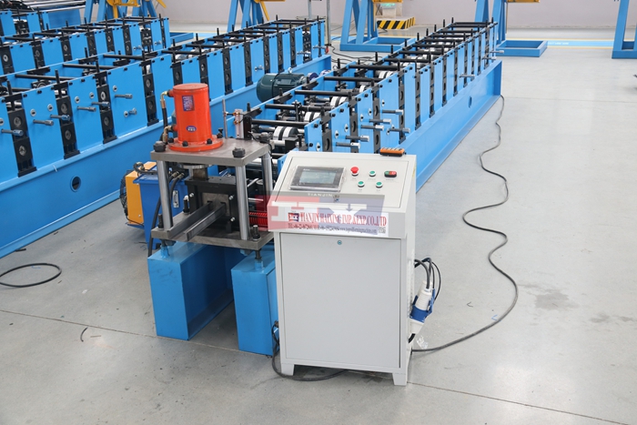 Haixing galvanized steel C purlin forming machine for construction materials