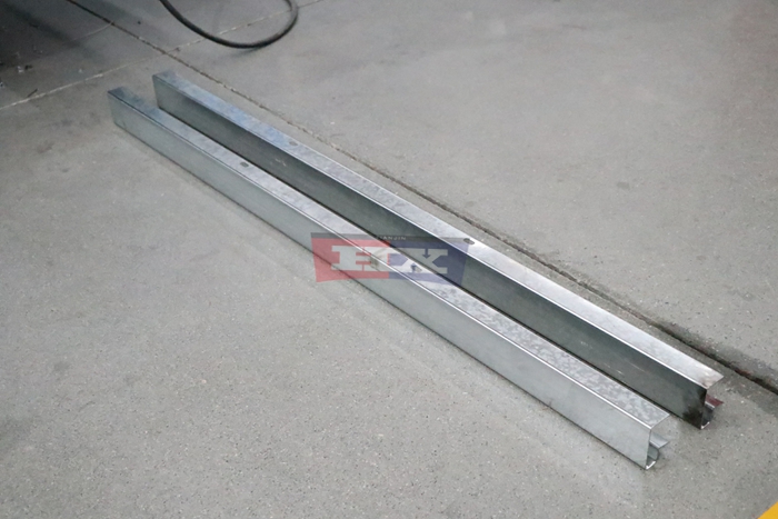 Haixing customized purlin forming machine for galvanized structural steel profiles